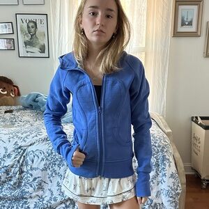 Lululemon Blue Full Zip Hoodie sz 4